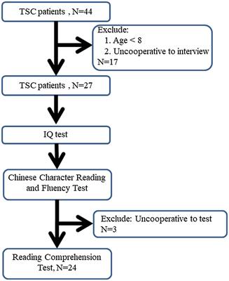 Reading Ability in Patients With Tuberous Sclerosis Complex: Results of Chinese Character Reading and Reading Comprehension Tests